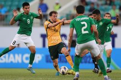 KẾT QUẢ bóng đá U23 Úc 1-0 U23 Turkmenistan, U23 châu Á