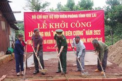 Xây dựng 10 'Mái ấm biên cương' khu vực biên giới