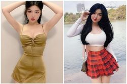 Thân hình 3 vòng chuẩn của 'hot girl bán quần áo' nổi tiếng MXH