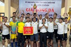 Thể thao Thể thao Công an tỉnh vô địch Giải bóng đá mini truyền thống khối Nội chính