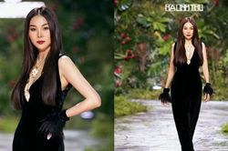 Thanh Hằng làm vedette show Hà Linh Thư