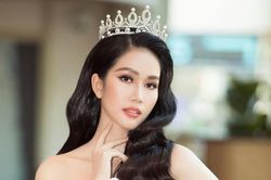 Á hậu Phương Anh đi thi quốc tế, xóa vận đen 'quá tam ba bận'