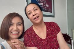 Huyền Lizzie thân thiết với mẹ - NSƯT Thanh Quý ở hậu trường 'Thương ngày nắng về'