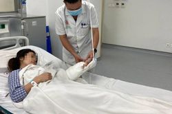 Nát tay do sử dụng máy ép nước mía
