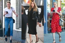 Street style của Amber Heard: Đơn giản, sành điệu chẳng cần cố