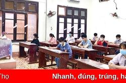 Gần một ngàn thí sinh dự thi THPT Chuyên Hùng Vương