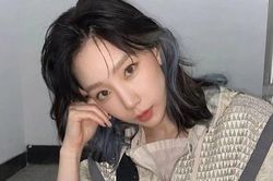 Kiểu tóc nhuộm của Tae Yeon đang là xu hướng