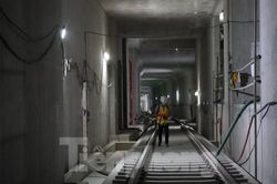 Kẻ gian đột nhập ga metro số 1 TPHCM lấy cắp nhiều vật tư