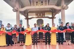 Khánh thành Nhà bia tưởng niệm các anh hùng liệt sĩ tại cao điểm 689