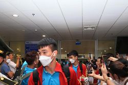 Đội tuyển U23 Việt Nam về nước