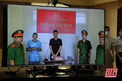 Tòa án Nhân dân tỉnh tổ chức thí điểm phiên tòa xét xử trực tuyến