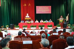 Đại biểu HĐND tỉnh khóa XV tiếp xúc cử tri huyện Kim Sơn, thành phố Ninh Bình