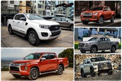Xe bán tải tháng 5/2022: Khoảng chênh quá khủng giữa Ford Ranger và 4 mẫu xe