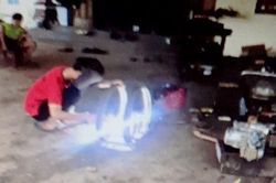 Chế tạo máy bơm nước từ phế liệu