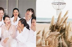 Lễ đường của Minh Hằng không xuất hiện bất kỳ bông hoa nào, chính chủ tiết lộ lý do