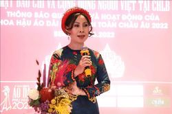 Tôn vinh hình ảnh người phụ nữ và quảng bá tà áo dài Việt Nam tại châu Âu