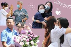Những khoảnh khắc đẹp trong kỳ thi vào lớp 10 tại Hà Nội