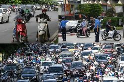 Hà Nội: Ngán ngẩm cảnh cố tình đi ngược chiều tại nút phân luồng thí điểm giảm ùn tắc ở đường Nguyễn Trãi