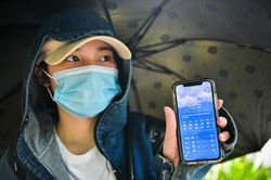 Choáng váng vì nắng nóng 39 độ C