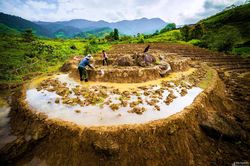 Mùa nước đổ dưới chân Puxailaileng