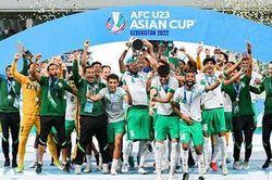 Mỗi cầu thủ U23 Saudi Arabia nhận 6,2 tỷ đồng tiền thưởng vô địch châu Á