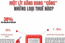 Giá xăng dầu đang 'cõng' những loại thuế nào?