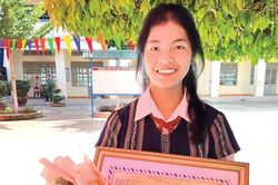 Ấn tượng với bức thư gửi Chủ tịch UBND tỉnh đoạt giải UPU