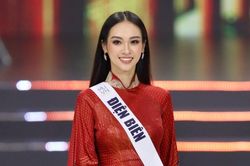 Màn thi áo dài ở Hoa hậu Hoàn vũ Việt Nam