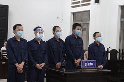 5 bị cáo buôn ma túy lãnh án