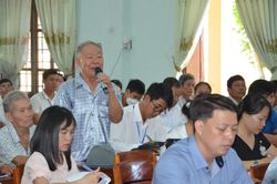 Đoàn đại biểu Quốc hội tỉnh tiếp xúc cử tri tại huyện Vĩnh Linh và Gio Linh: Báo cáo kết quả kỳ họp thứ 3, Quốc hội khóa XV