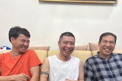 Nghệ sĩ Xuân Bắc và Quang Thắng tới thăm NSND Công Lý