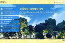Hà Nội vận hành thử nghiệm hệ thống tuyển sinh đầu cấp từ 25-27/6