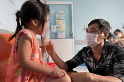 Trẻ mắc bệnh hô hấp tăng