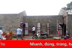 Yên Lập: Mưa dông khiến 28 nhà bị tốc mái
