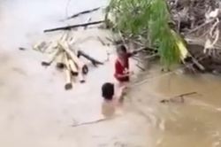Cứu bé gái lớp 4 bị rơi xuống sông