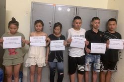 Bắt quả tang nhóm nam, nữ sử dụng ma túy trong nhà nghỉ