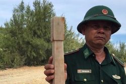 Khánh Hòa thông tin vụ cọc lạ có chữ Trung Quốc