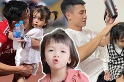 Con gái trung vệ Bùi Tiến Dũng diện đồ hiệu