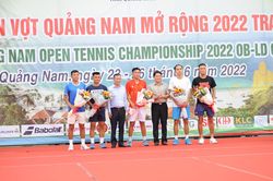 Nhiều tay vợt mạnh góp mặt tại Giải quần vợt tỉnh Quảng Nam mở rộng 2022