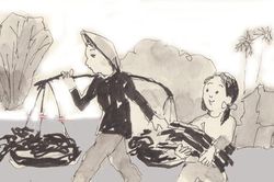Gió qua thềm vắng...