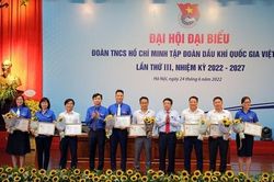 Tổ chức thành công Đại hội đại biểu Đoàn Thanh niên Tập đoàn Dầu khí Quốc gia