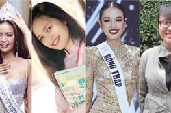 Ảnh 'ngày xưa ơi' của Top 3 Hoa hậu Hoàn vũ Việt Nam 2022: Á hậu Thủy Tiên từng nặng 90 kg