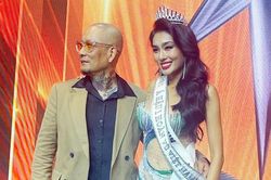 Bố mừng vui chúc mừng Thảo Nhi đoạt Á hậu 1 Hoa hậu Hoàn vũ Việt Nam