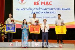 Bế mạc Đại hội TDTT tỉnh lần thứ IX năm 2022