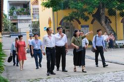 Thứ trưởng Phạm Ngọc Thưởng: 'Điểm thi Trường THPT Châu Văn Liêm chuẩn bị kỹ lưỡng, tính an toàn cao'
