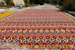 Iran dệt tấm thảm kilim lớn nhất thế giới