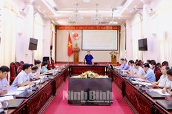 UBND tỉnh lấy ý kiến góp ý vào dự thảo một số tờ trình, nghị quyết trình tại kỳ họp thứ 7, HĐND tỉnh khóa XV