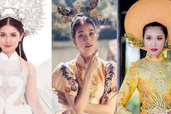 Nhìn lại trang phục dân tộc Việt Nam ở HH Quốc tế: Á hậu Phương Anh sẽ đột phá với bộ áo dài nửa tỷ?