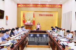 Hội nghị Ban Thường vụ Tỉnh ủy