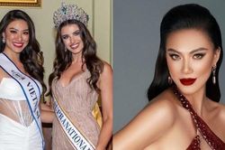 Á hậu Kim Duyên khoe sắc vóc đỉnh cao cùng đương kim Hoa hậu Siêu quốc gia